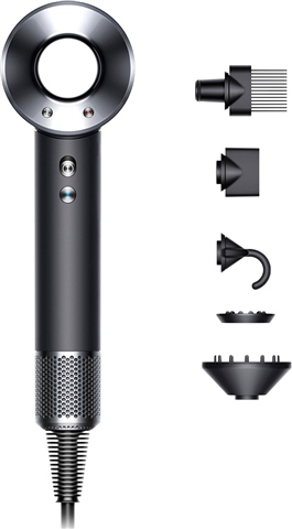 Dyson Supersonic HD08 Hair Dryer (5 Attachments) - Black/Nickel, B